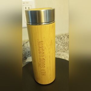Bamboo Thermos Water Bottle